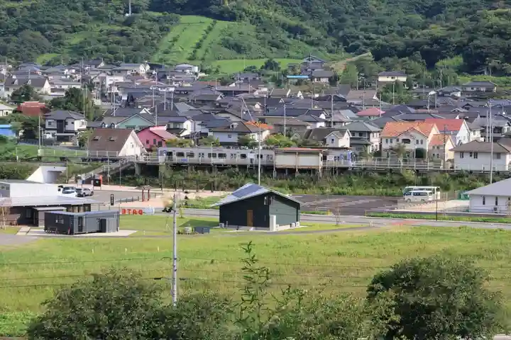 亀岡八幡宮の景色