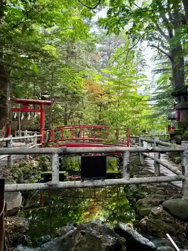 白石神社の庭園