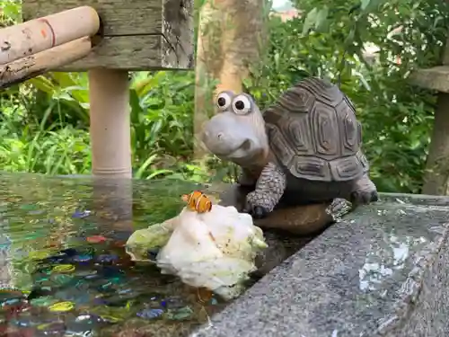野島神社の手水舎