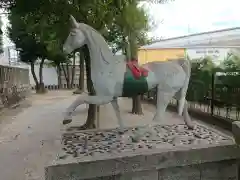 白山神社の狛犬