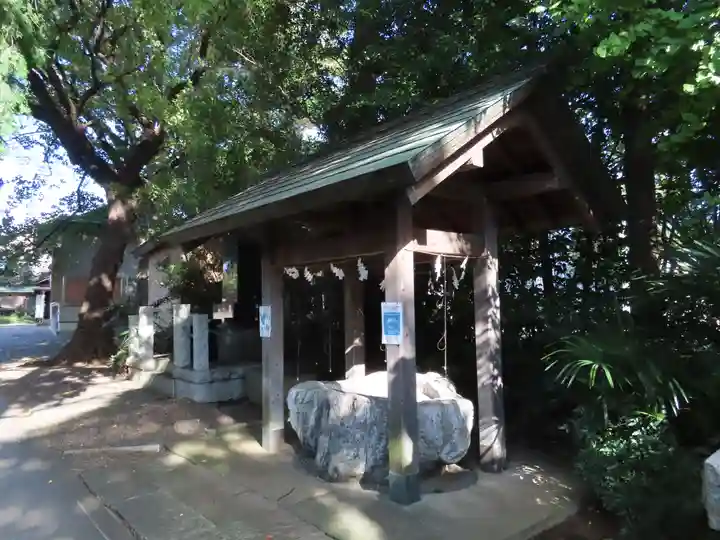 日吉神社の手水舎