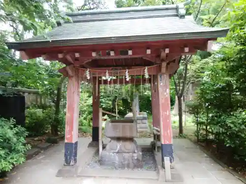 芝東照宮の手水舎