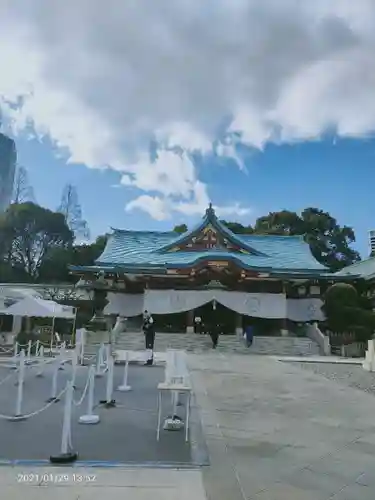 日枝神社の本殿・本堂