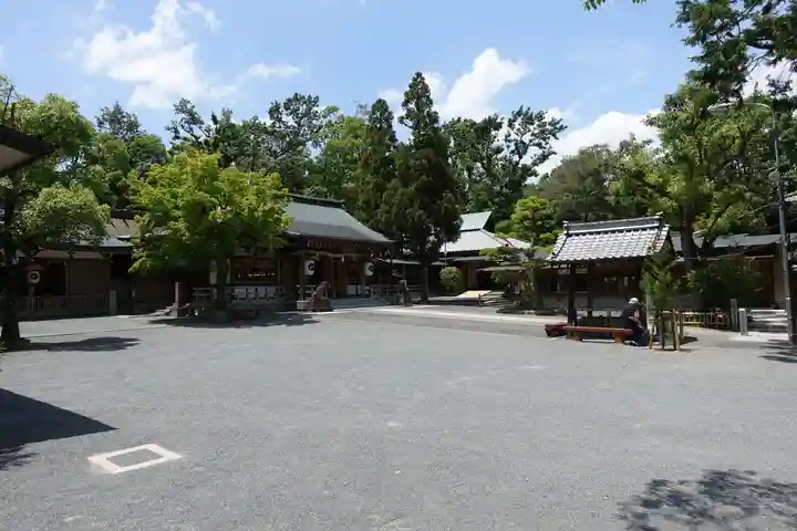 (山田)伊射奈岐神社の本殿・本堂