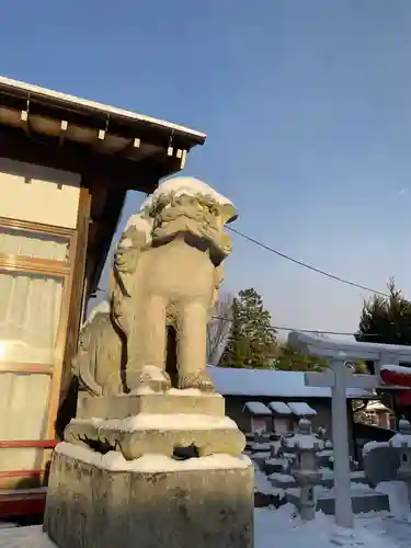 大鏑神社の狛犬