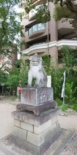 菅生神社の狛犬