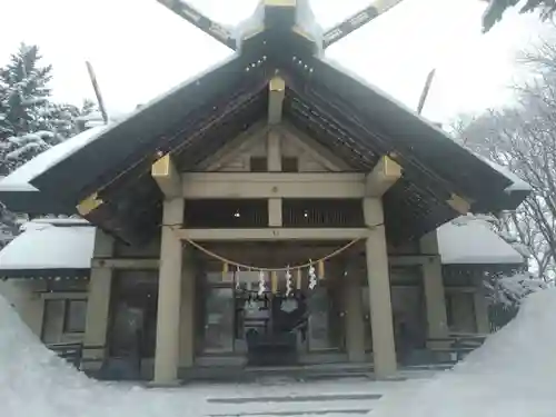 江別神社の本殿