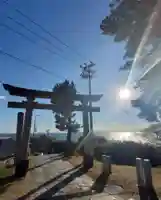 幡頭神社の鳥居
