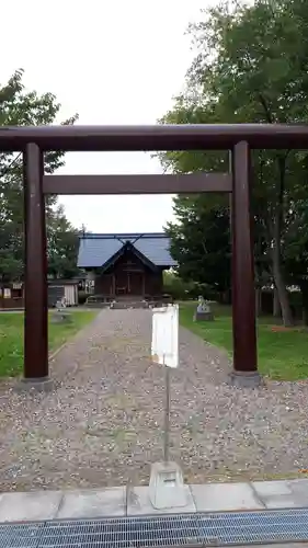 神居神社遥拝所の鳥居