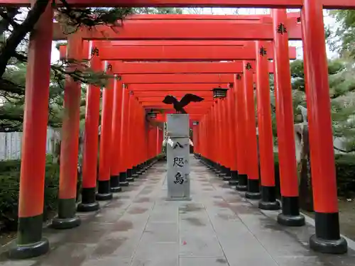 田村神社の鳥居