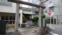 元赤城神社の鳥居