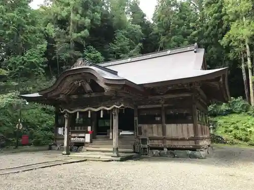上一宮大粟神社の本殿・本堂