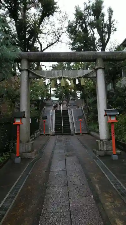 瀬田玉川神社の鳥居