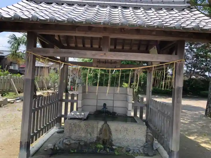 小浜神社の手水舎