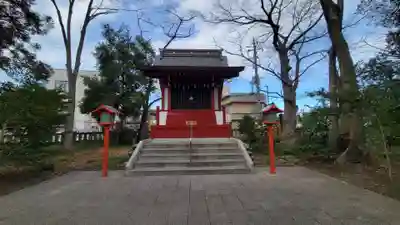 柞祖霊社の本殿・本堂