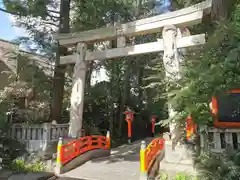 馬橋稲荷神社の鳥居