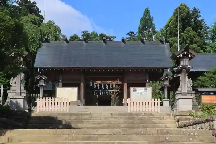 開成山大神宮の山門・神門