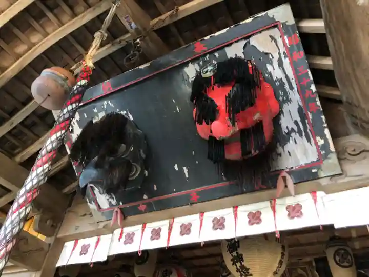 椎宮八幡神社の芸術