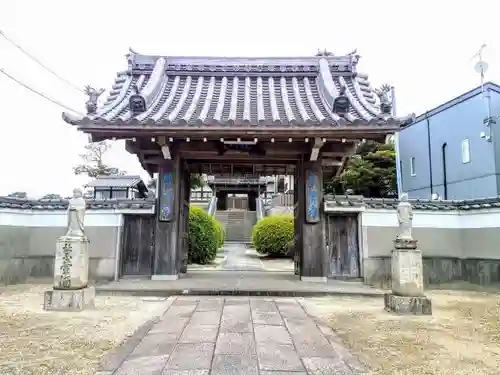 長源寺の山門・神門