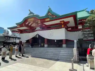 日枝神社の本殿・本堂