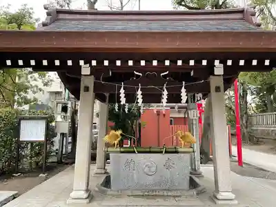 富岡八幡宮の手水舎