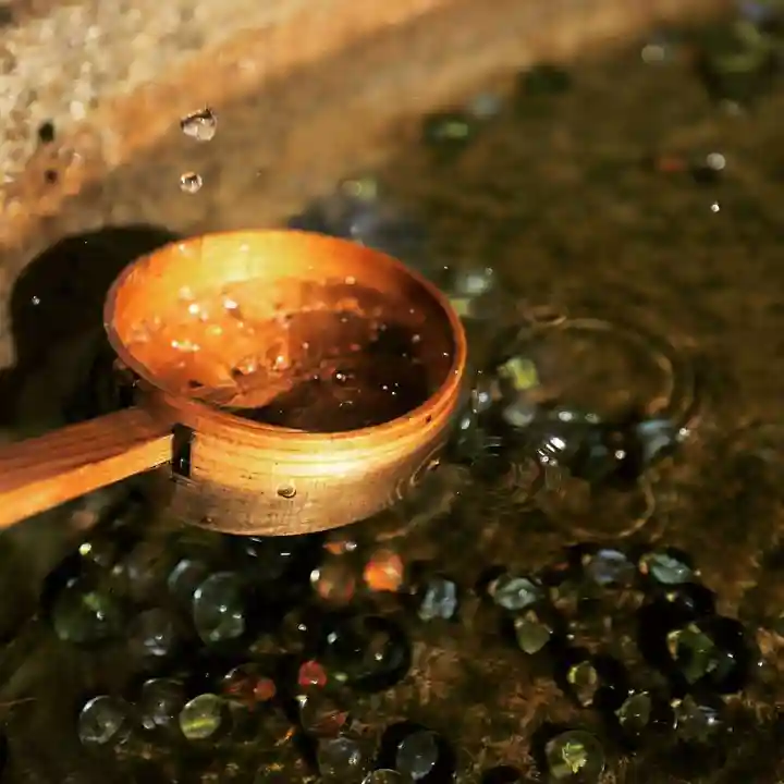 三峯神社の手水舎