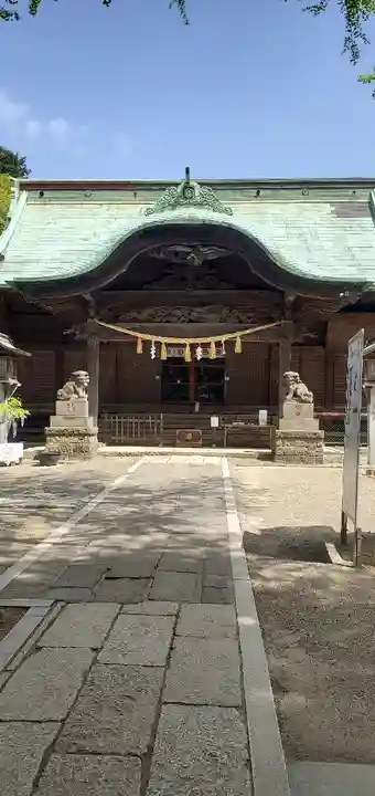 下総国三山 二宮神社の本殿・本堂