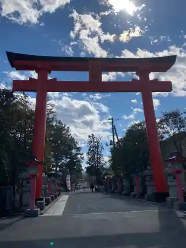 正ノ木稲荷 稲積神社の鳥居