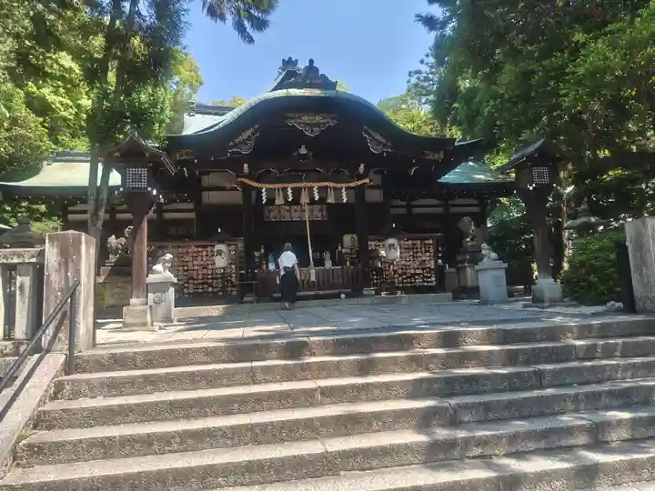 岡崎神社の本殿・本堂