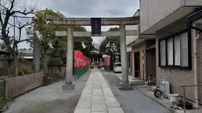 大森貴舩神社の鳥居