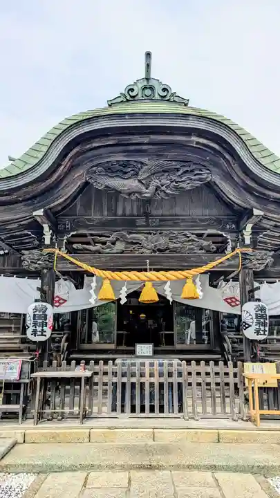 菊田神社の本殿・本堂