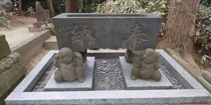 久地神社の手水舎