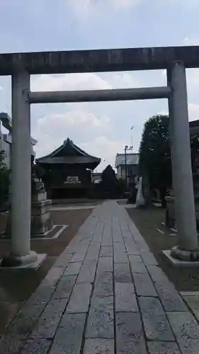 健田須賀神社の鳥居