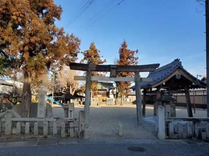 市神神社の鳥居