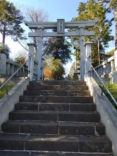 深見神社の鳥居