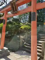 根津神社の鳥居