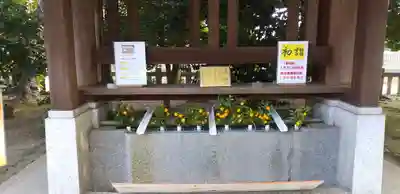 進雄神社の手水舎