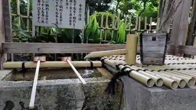山王神社の手水舎
