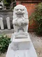 白山神社の狛犬