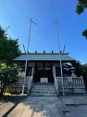 小菅神社の本殿・本堂