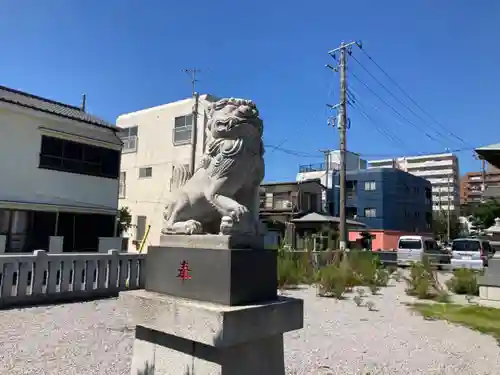 八王子神社の狛犬