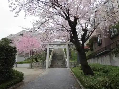 簸川神社の鳥居