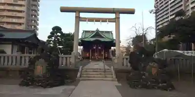 胡録神社の鳥居