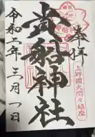 貴船神社の御朱印