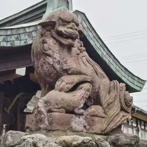 須賀神社の狛犬