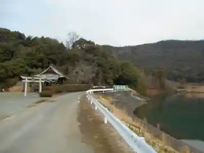 遠山神社の周辺