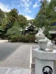 岡崎神社の狛犬