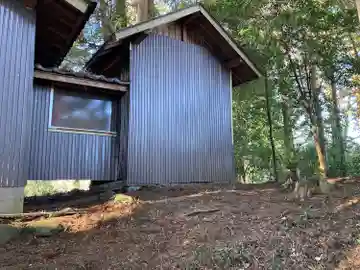 大白神社(越畑)の本殿・本堂