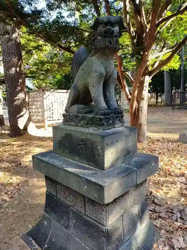 大谷地神社の狛犬