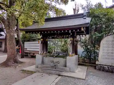王子神社の手水舎